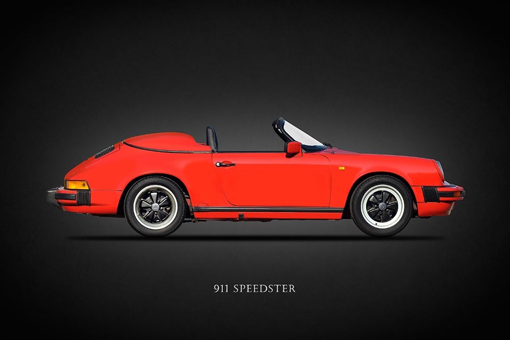 Wall Art Painting id:320477, Name: Porsche 911 Speedster 1989, Artist: Rogan, Mark