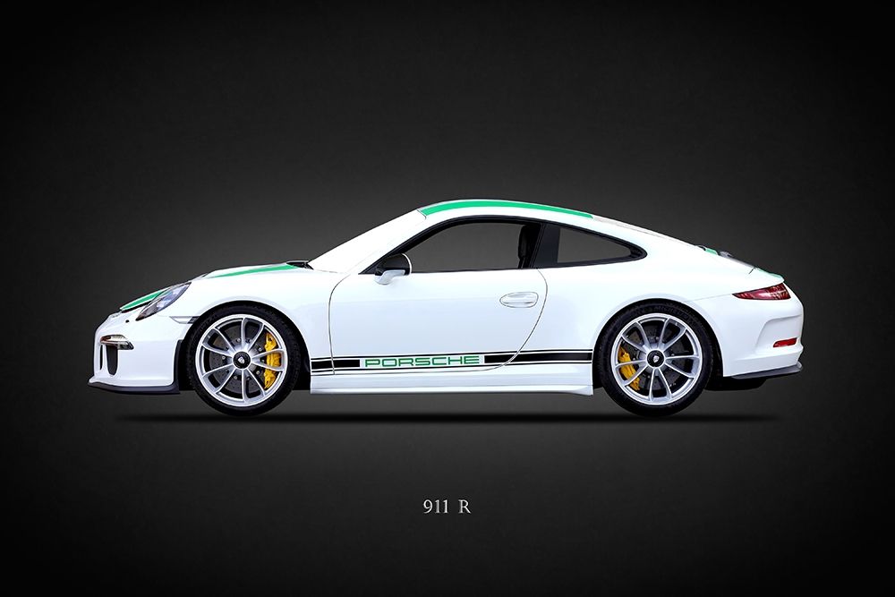 Wall Art Painting id:320482, Name: Porsche 911R Type991 2016, Artist: Rogan, Mark