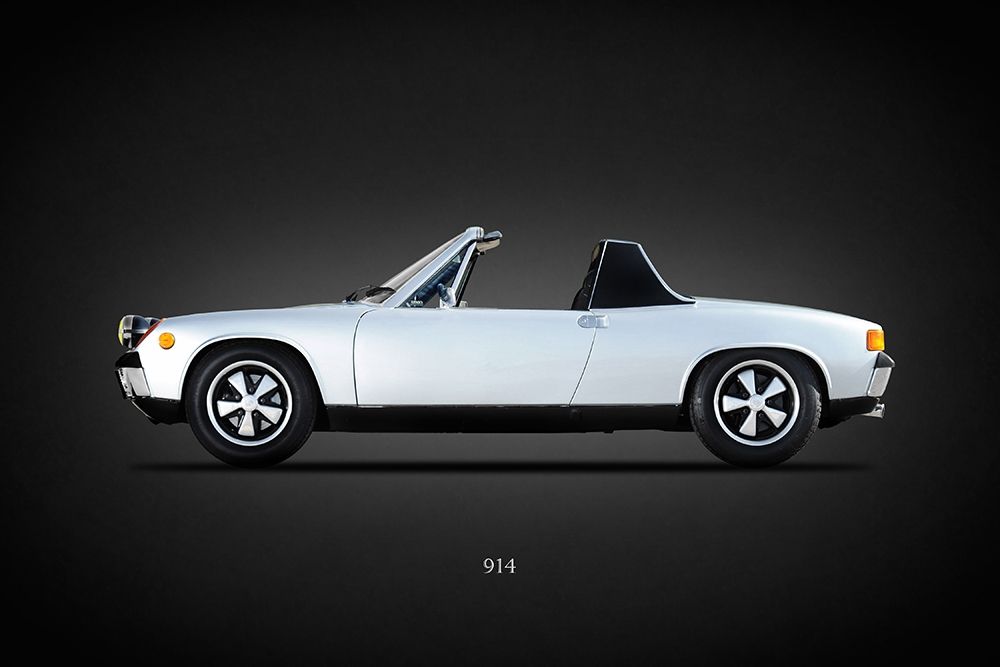 Wall Art Painting id:320485, Name: Porsche 914 1970, Artist: Rogan, Mark