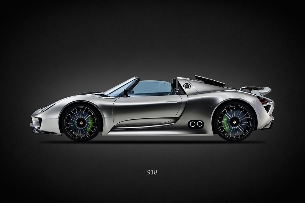 Wall Art Painting id:320487, Name: Porsche 918, Artist: Rogan, Mark