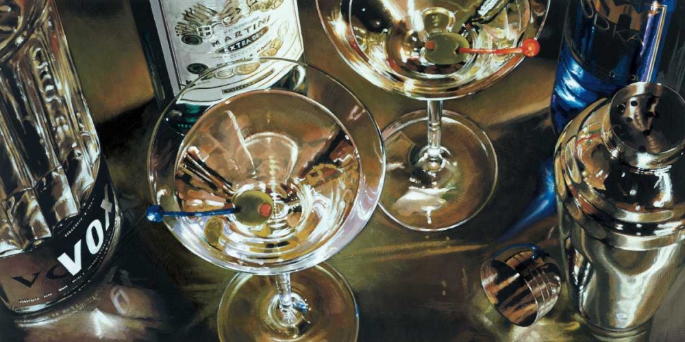 Wall Art Painting id:316951, Name: Martini Bar, Artist: Ferreri, Stefano