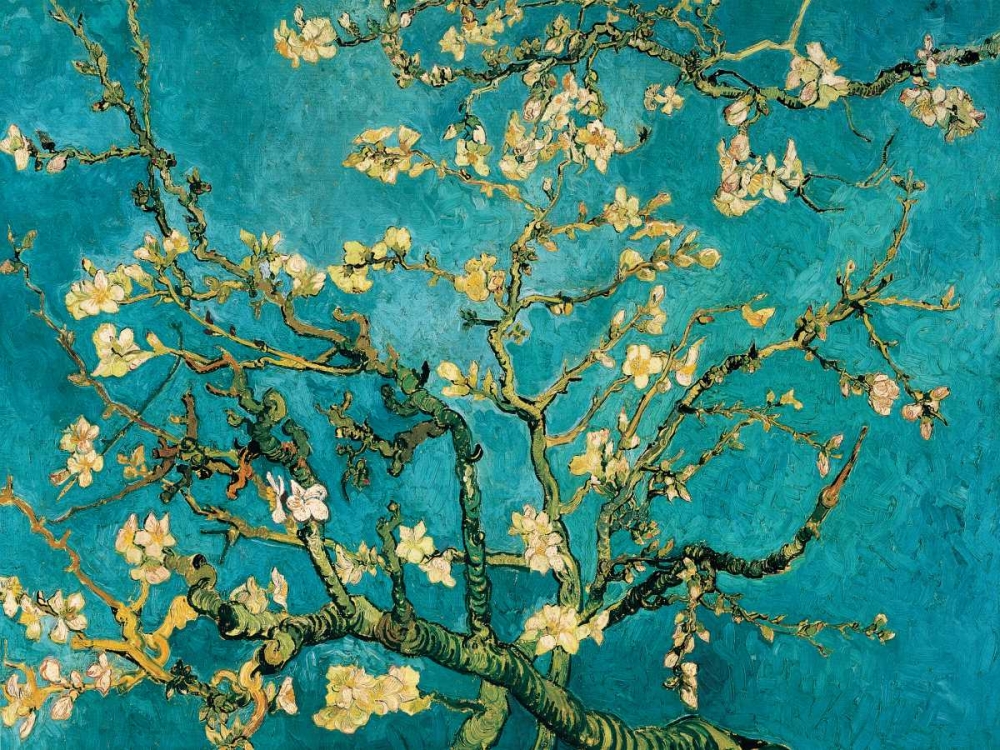 Wall Art Painting id:316998, Name: Mandorlo in fiore, Artist: Van Gogh, Vincent
