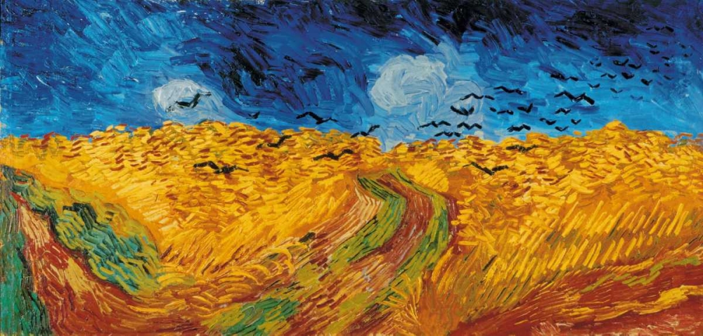 Wall Art Painting id:316999, Name: Wheat Field with Crows, Artist: Van Gogh, Vincent