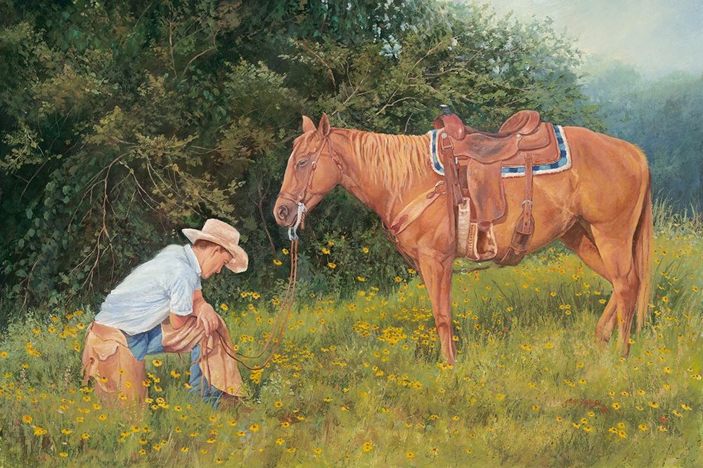 Wall Art Painting id:263962, Name: Giving Thanks, Artist: Dudley, June