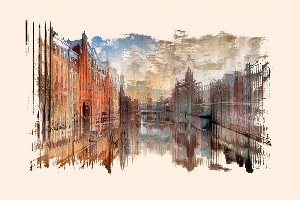 Wall Art Painting id:284731, Name: Amsterdam Reflections I , Artist: Bolokofsky, Ronald