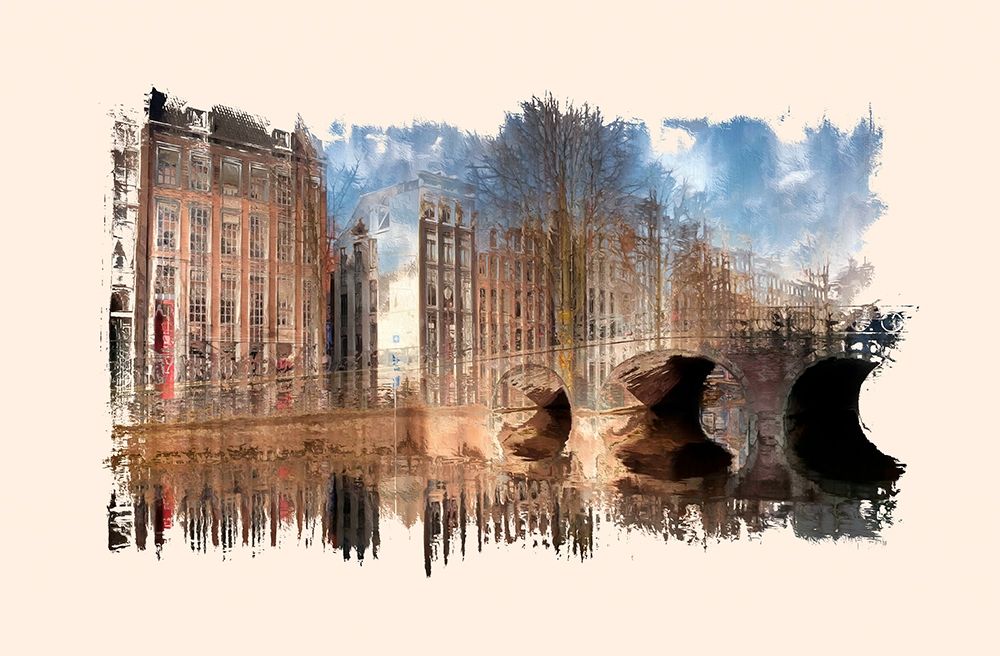 Wall Art Painting id:284732, Name: Amsterdam Reflections II, Artist: Bolokofsky, Ronald