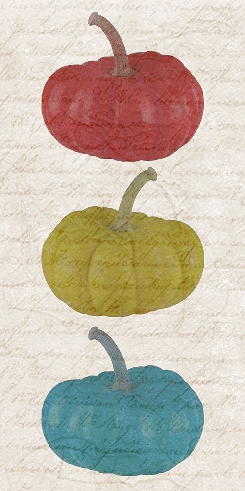 Wall Art Painting id:307404, Name: Fall Pumpkins, Artist: Phillip, Jamie