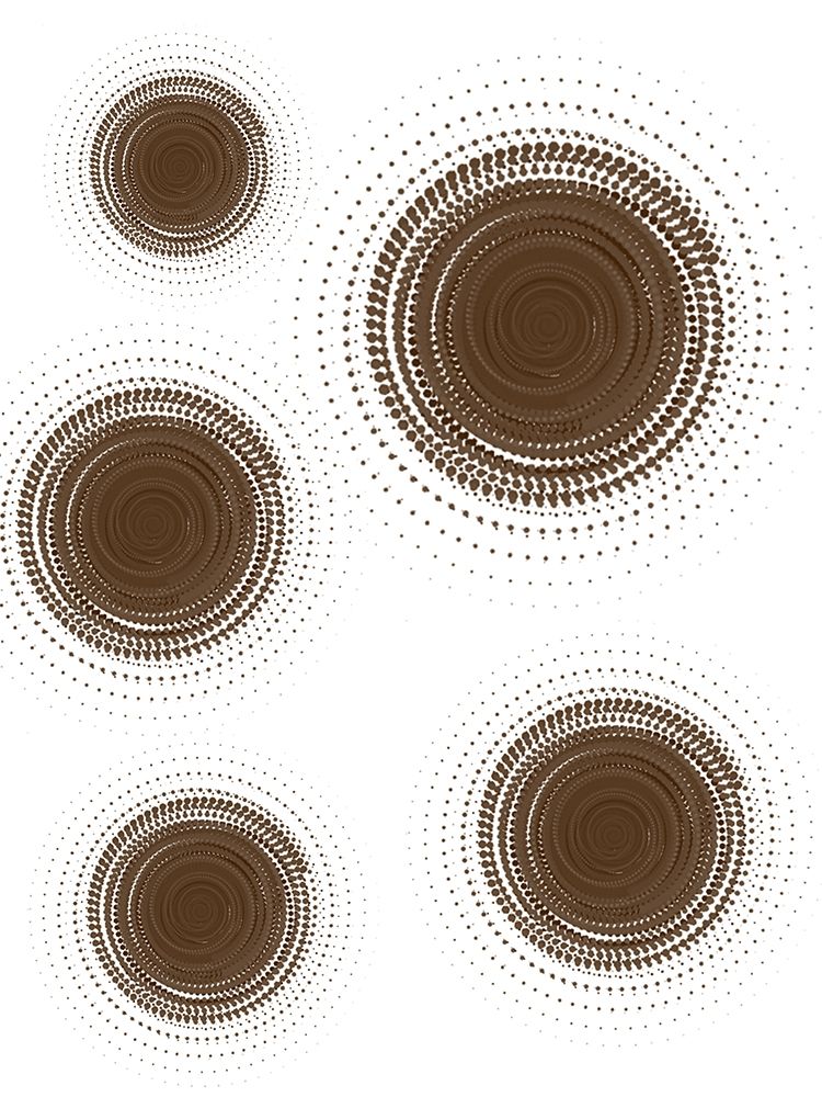 Wall Art Painting id:306338, Name: Circular Pattern 2, Artist: Phillip, Jamie