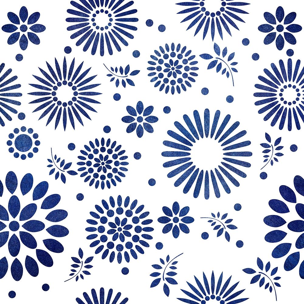 Wall Art Painting id:361230, Name: Botanical Indigo, Artist: Phillip, Jamie