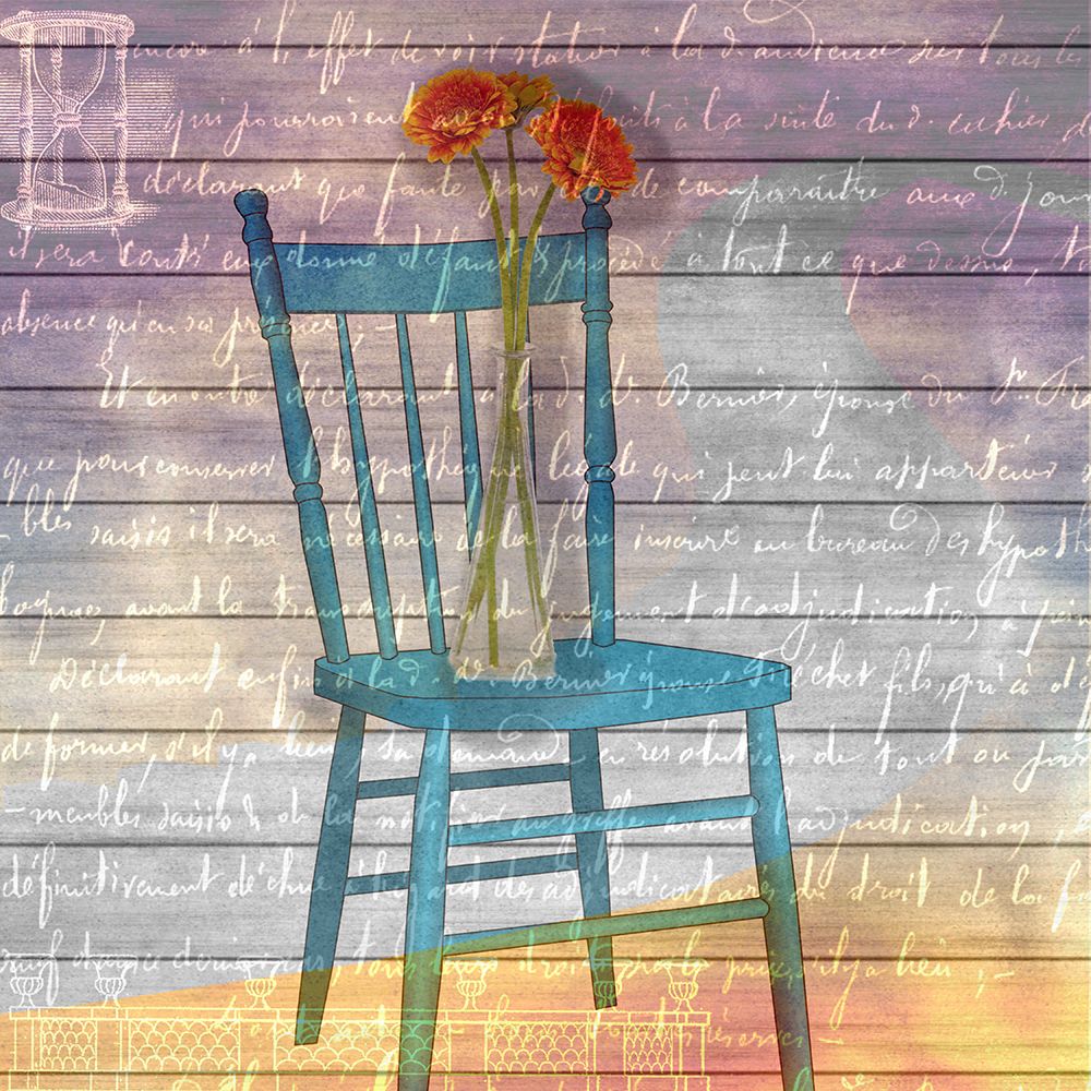 Wall Art Painting id:539702, Name: Garden Chair 2, Artist: Phillip, Jamie