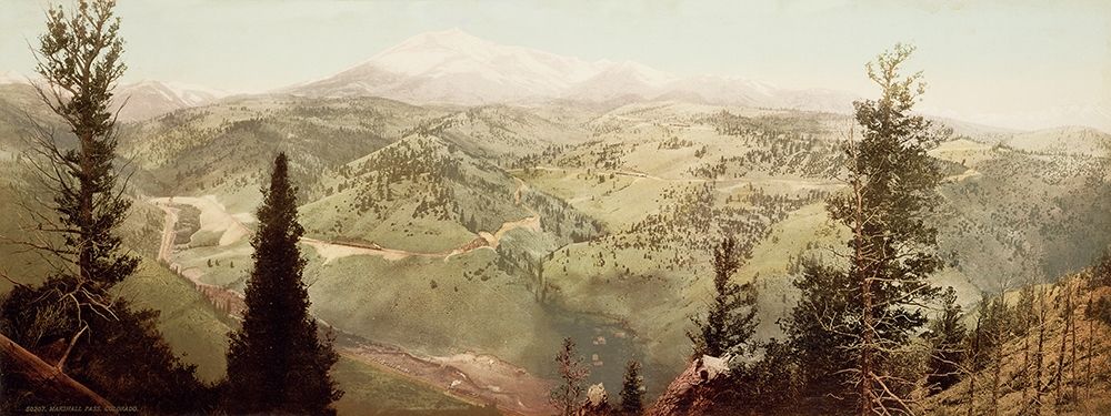 Wall Art Painting id:347920, Name: Marshall Pass, Colorado, 1899, Artist: Jackson, William Henry
