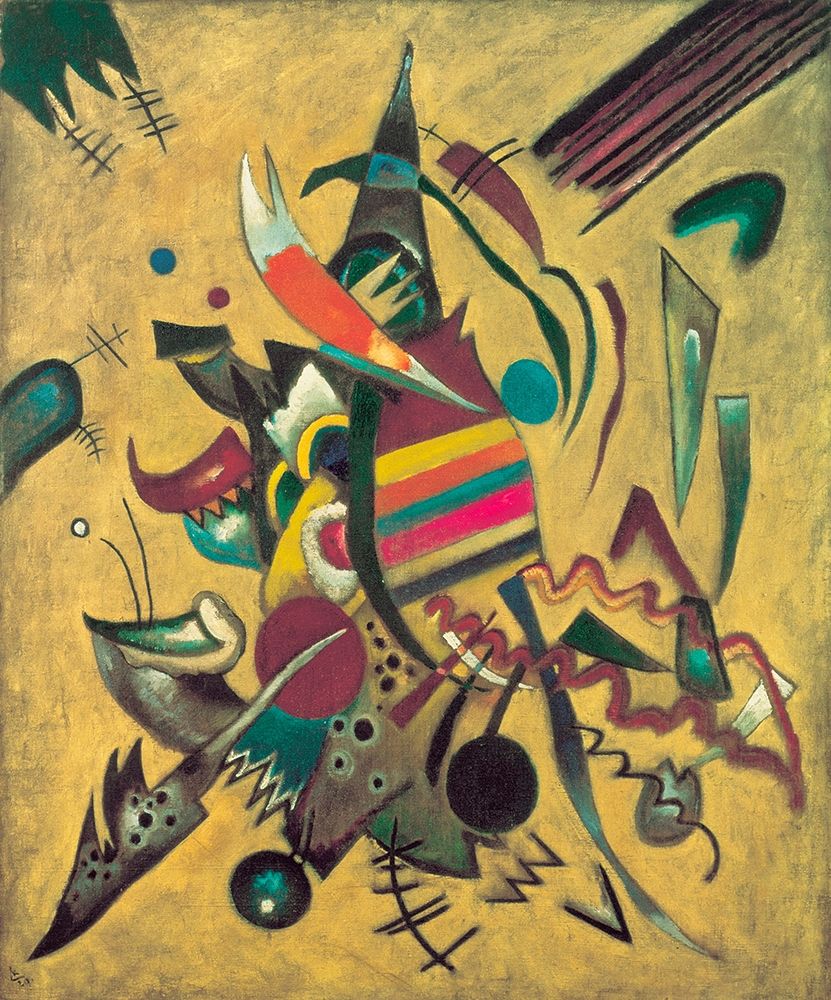 Wall Art Painting id:344183, Name: Points, 1920, Artist: Kandinsky, Wassily