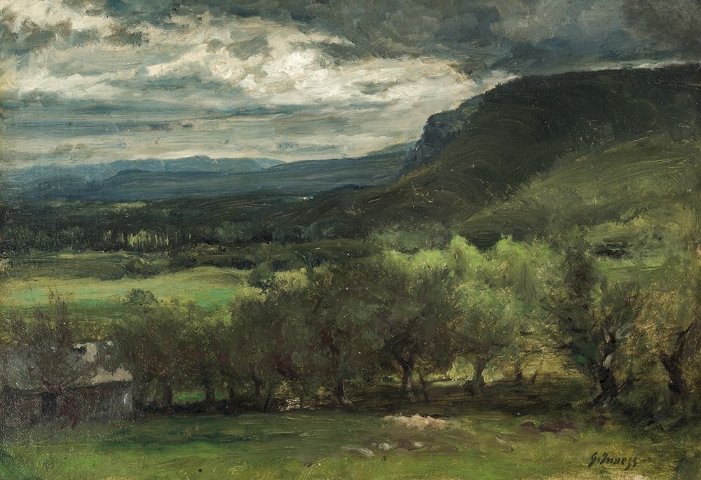 Wall Art Painting id:343507, Name: Montclair New Jersey, Artist: Inness, George