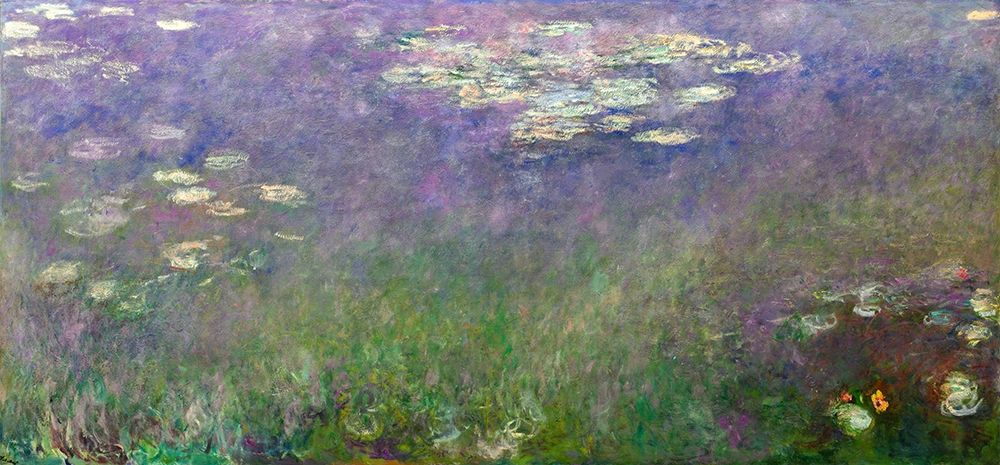 Wall Art Painting id:343669, Name: Water Lilies Agapanthus, Artist: Monet, Claude