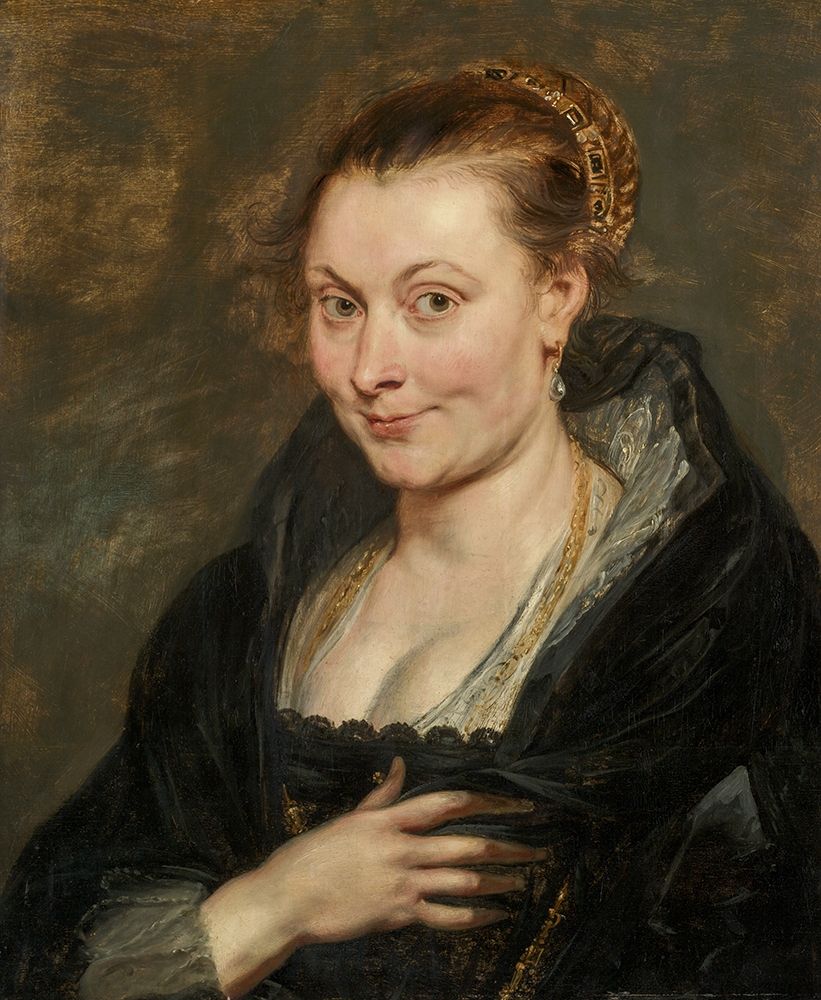 Wall Art Painting id:343967, Name: Portrait of Isabella Brant, Artist: Rubens, Peter Paul