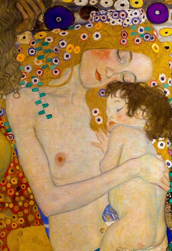 Wall Art Painting id:342633, Name: Die Drei Lebensalter, Artist: Klimt, Gustav