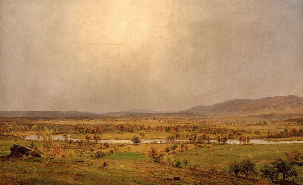 Wall Art Painting id:353266, Name: Pompton Plains, New Jersey, Artist: Cropsey, Jasper Francis