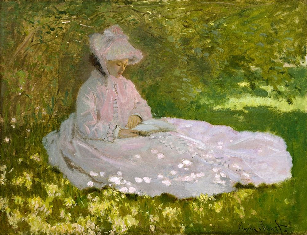 Wall Art Painting id:350610, Name: Springtime, Artist: Monet, Claude