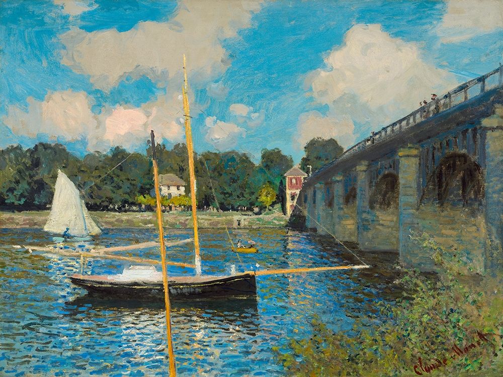 Art Print: The Bridge at Argenteuil
