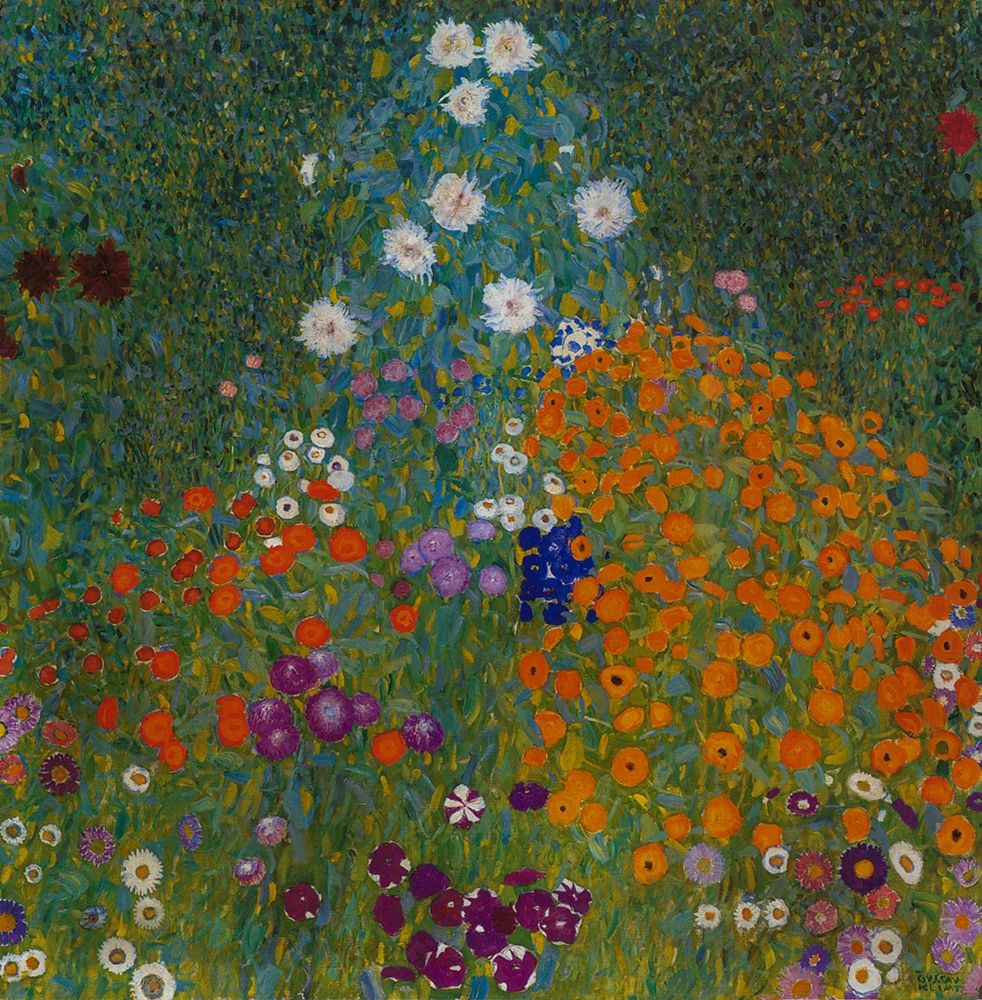 Wall Art Painting id:350720, Name: Farmers Garden, Artist: Klimt, Gustav