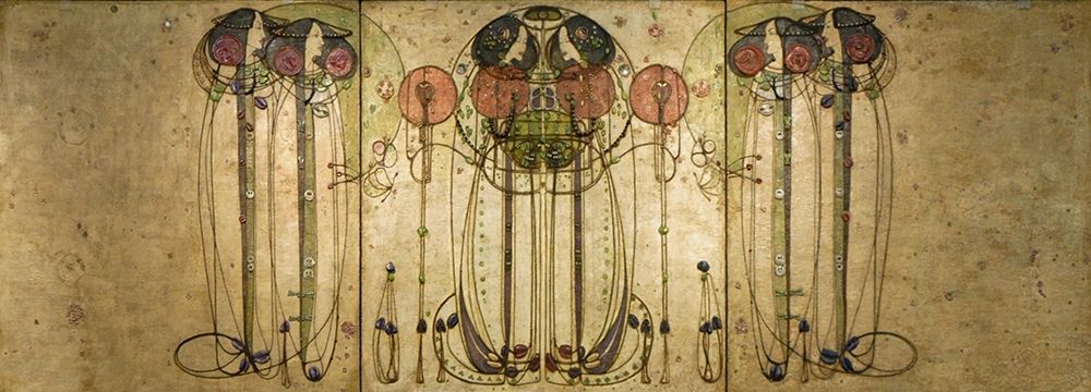 Wall Art Painting id:350727, Name: The Wassail, Artist: Mackintosh, Charles Rennie