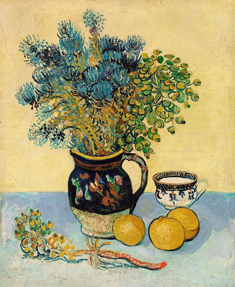 Wall Art Painting id:352571, Name: Still Life (Nature morte) (1888), Artist: Van Gogh, Vincent