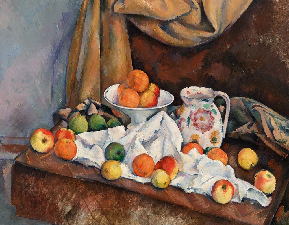 Wall Art Painting id:352615, Name: Still Life, Artist: Cezanne, Paul