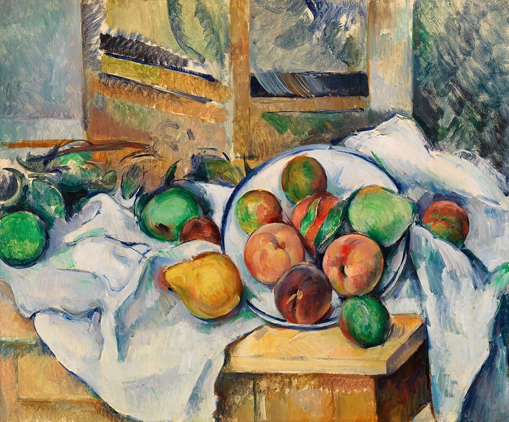 Wall Art Painting id:352629, Name: A Table Corner , Artist: Cezanne, Paul