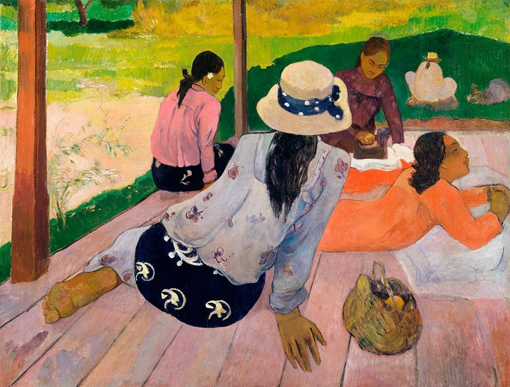 Wall Art Painting id:360376, Name: The Siesta, Artist: Gauguin, Paul