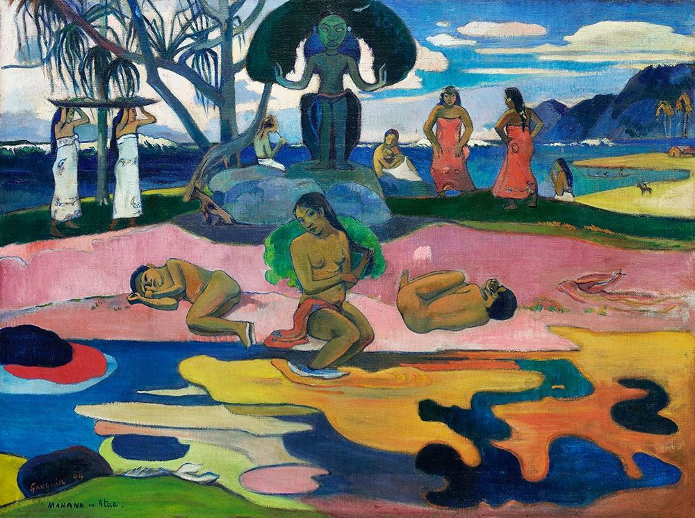 Wall Art Painting id:360378, Name: Day of the God, Artist: Gauguin, Paul