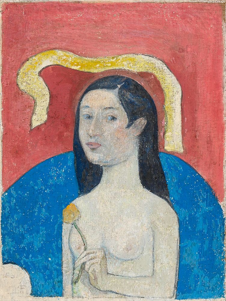 Wall Art Painting id:360399, Name: Portrait of the Artists Mother (Eve), Artist: Gauguin, Paul
