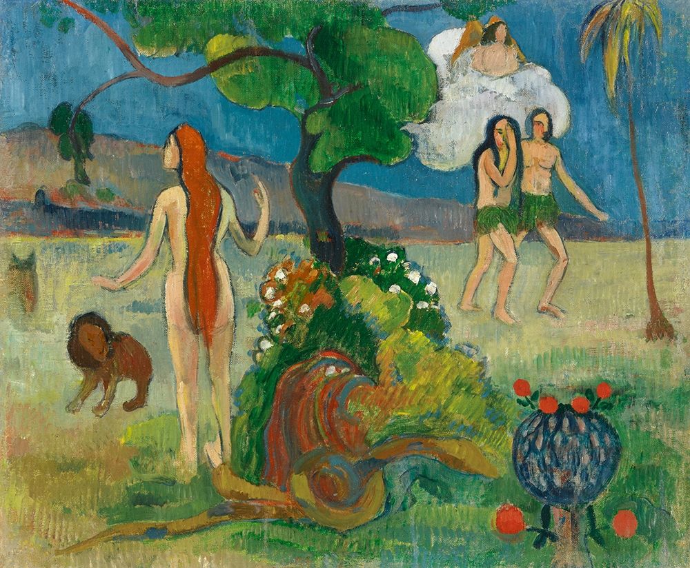 Wall Art Painting id:360421, Name: Paradise Lost, Artist: Gauguin, Paul