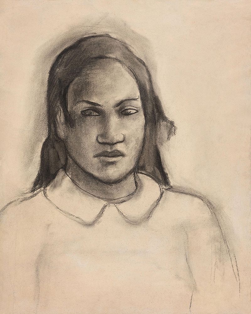 Wall Art Painting id:360464, Name: Portrait of Tehamana, Artist: Gauguin, Paul