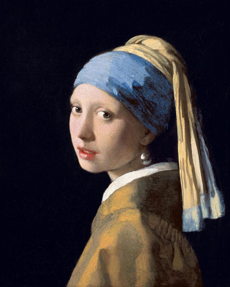 Wall Art Painting id:360703, Name: Girl with a Pearl Earring, Artist: Vermeer, Johannes