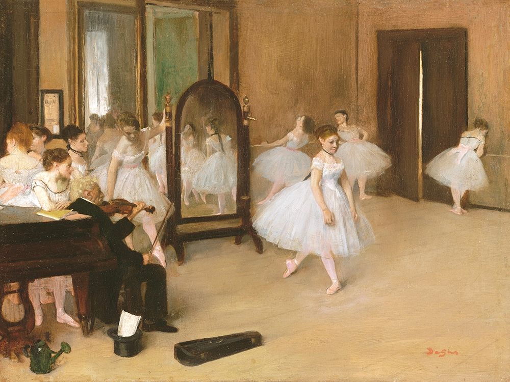 Wall Art Painting id:362149, Name: The Dancing Class, Artist: Degas, Edgar