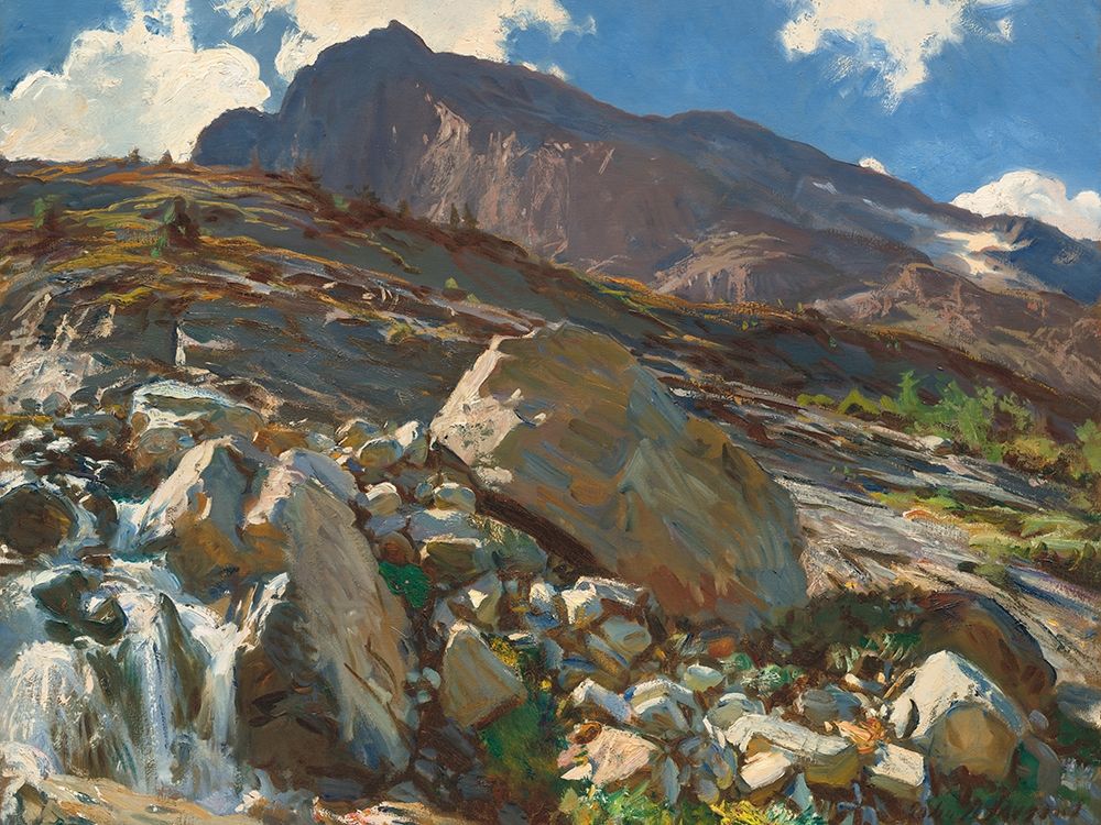 Wall Art Painting id:362279, Name: Simplon Pass, Artist: Sargent, John Singer