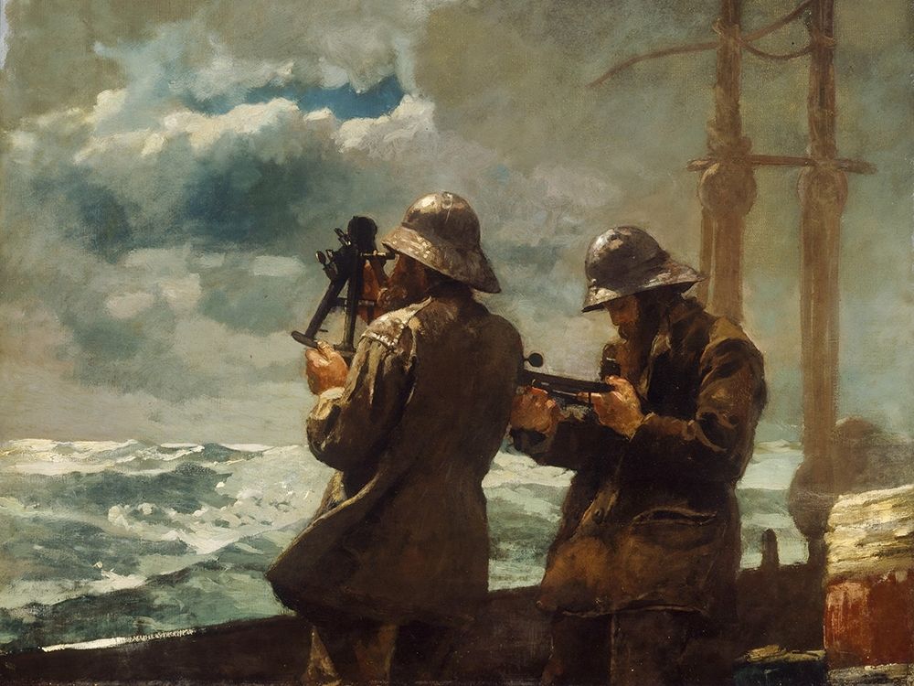 Wall Art Painting id:363343, Name: Eight Bells, Artist: Homer, Winslow