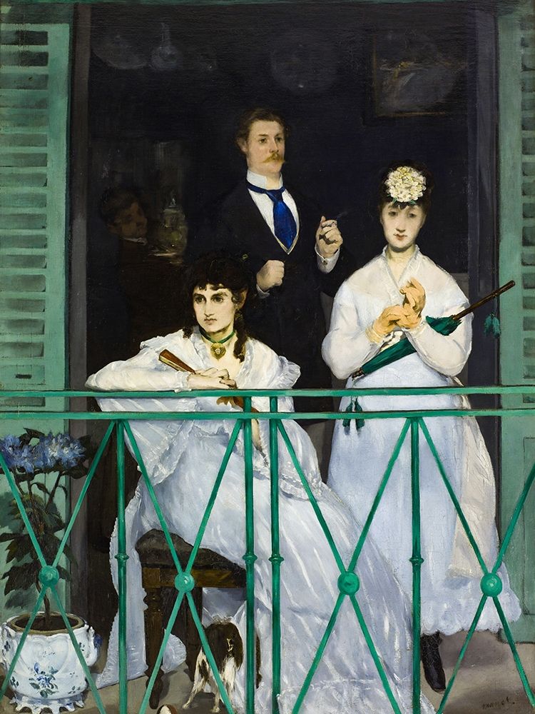 Wall Art Painting id:368248, Name: The Balcony, Artist: Manet, Edouard