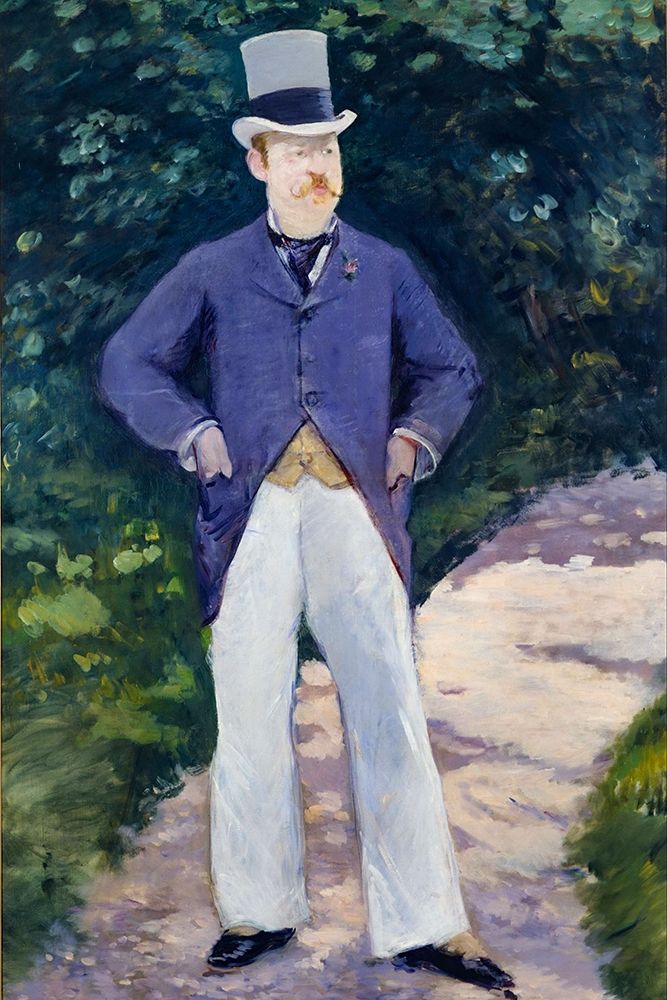 Wall Art Painting id:368276, Name: Portrait of Monsieur Brun, Artist: Manet, Edouard