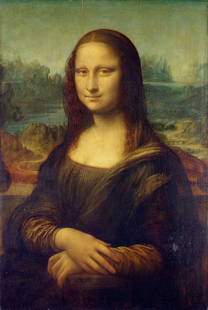 Wall Art Painting id:376868, Name: Mona Lisa, Artist: da Vinci, Leonardo