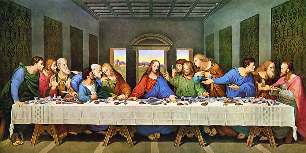 Wall Art Painting id:376889, Name: The Last Supper Original, Artist: da Vinci, Leonardo