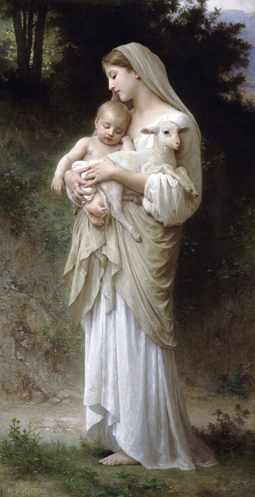 Wall Art Painting id:376894, Name: LInnocence, Artist: Bouguereau, William-Adolphe