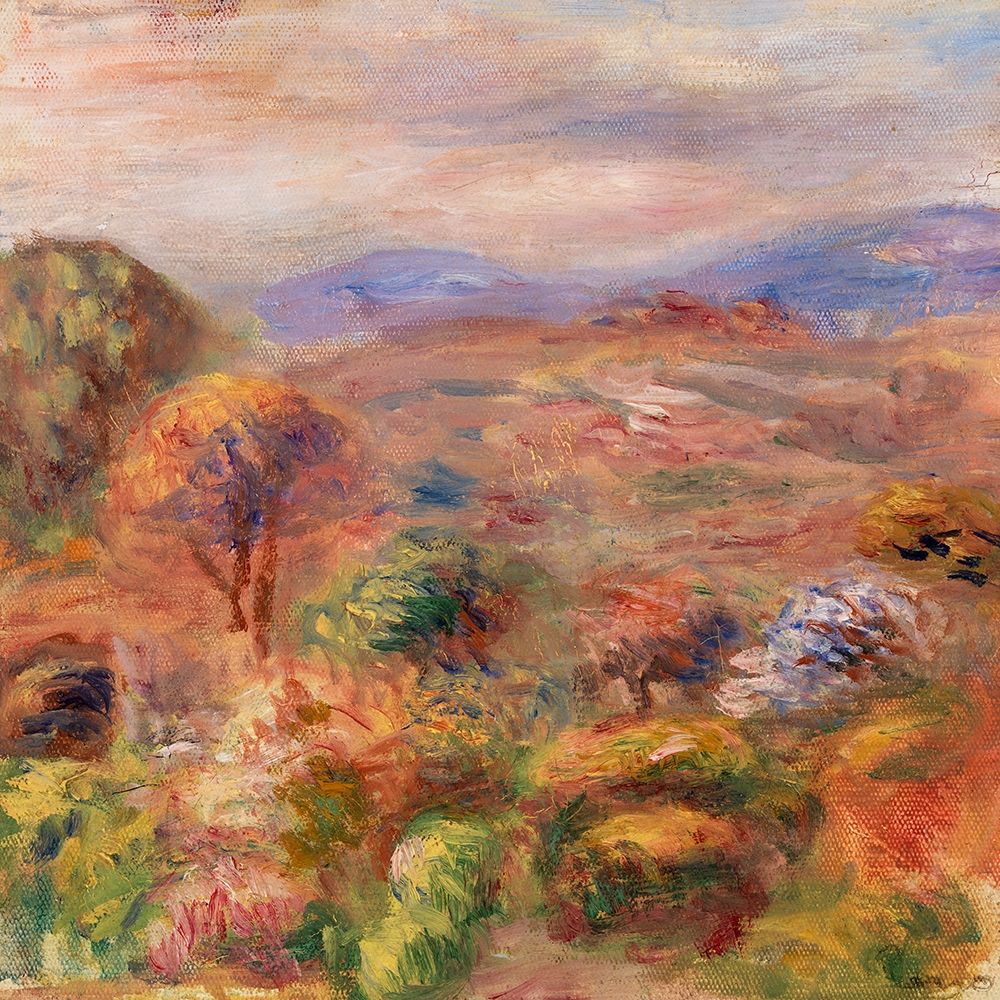 Wall Art Painting id:364938, Name: Landscape 1911, Artist: Renoir, Pierre-Auguste