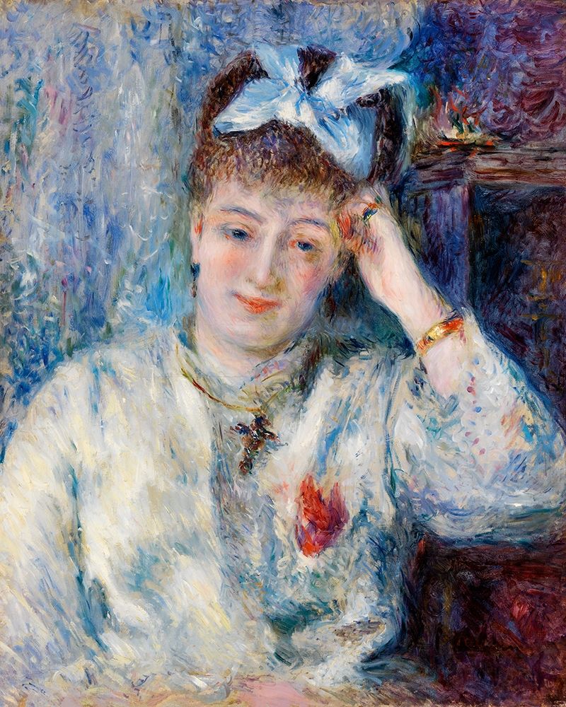 Wall Art Painting id:364980, Name: Portrait of Mademoiselle Marie Murer, Artist: Renoir, Pierre-Auguste