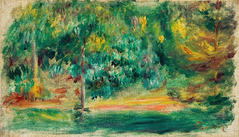 Wall Art Painting id:364983, Name: Landscape 1900, Artist: Renoir, Pierre-Auguste