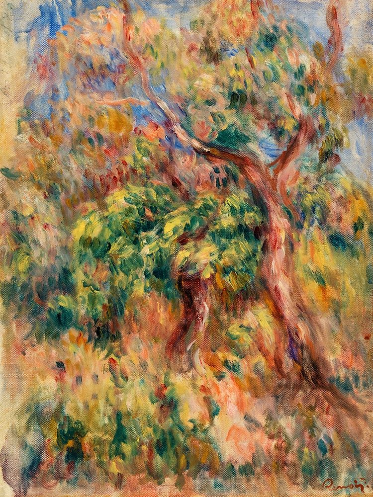 Wall Art Painting id:365030, Name: Landscape 1916, Artist: Renoir, Pierre-Auguste