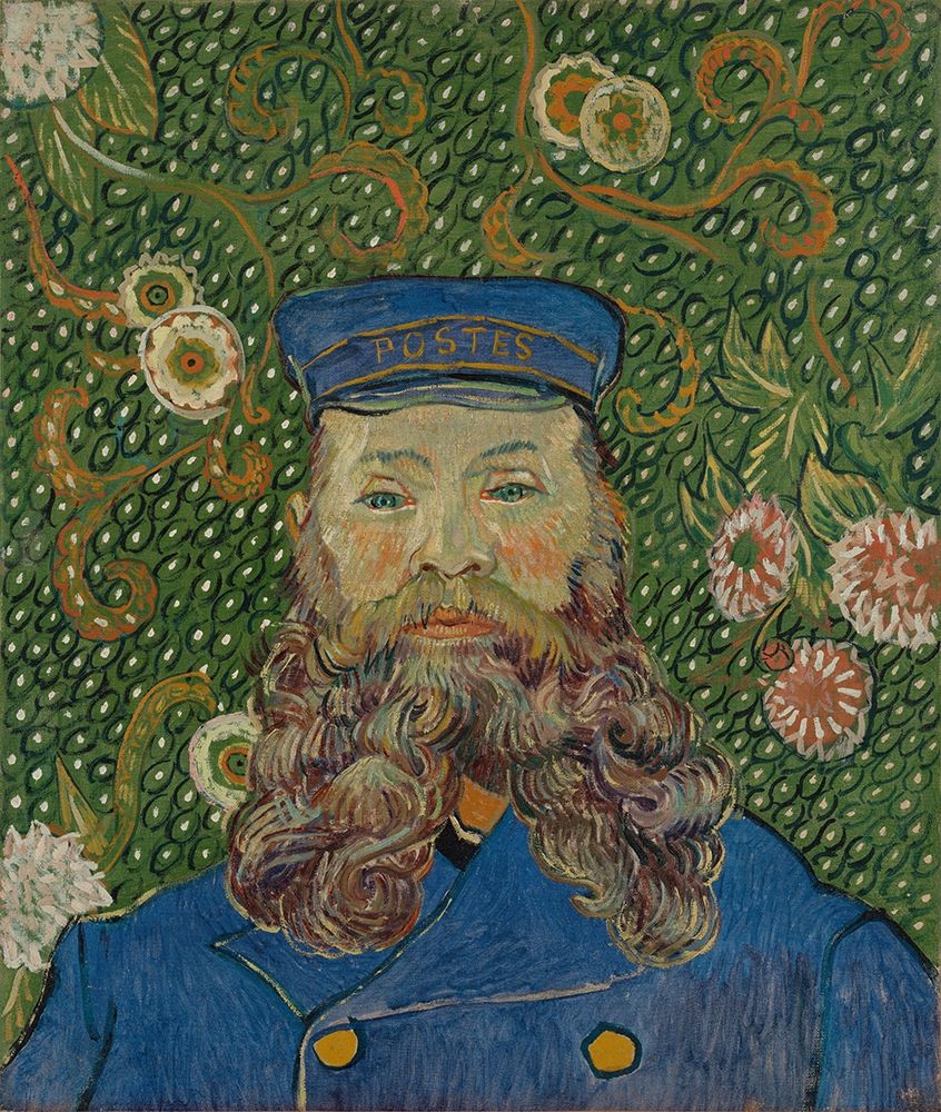 Wall Art Painting id:377381, Name: Portrait of Joseph Roulin, Artist: van Gogh, Vincent