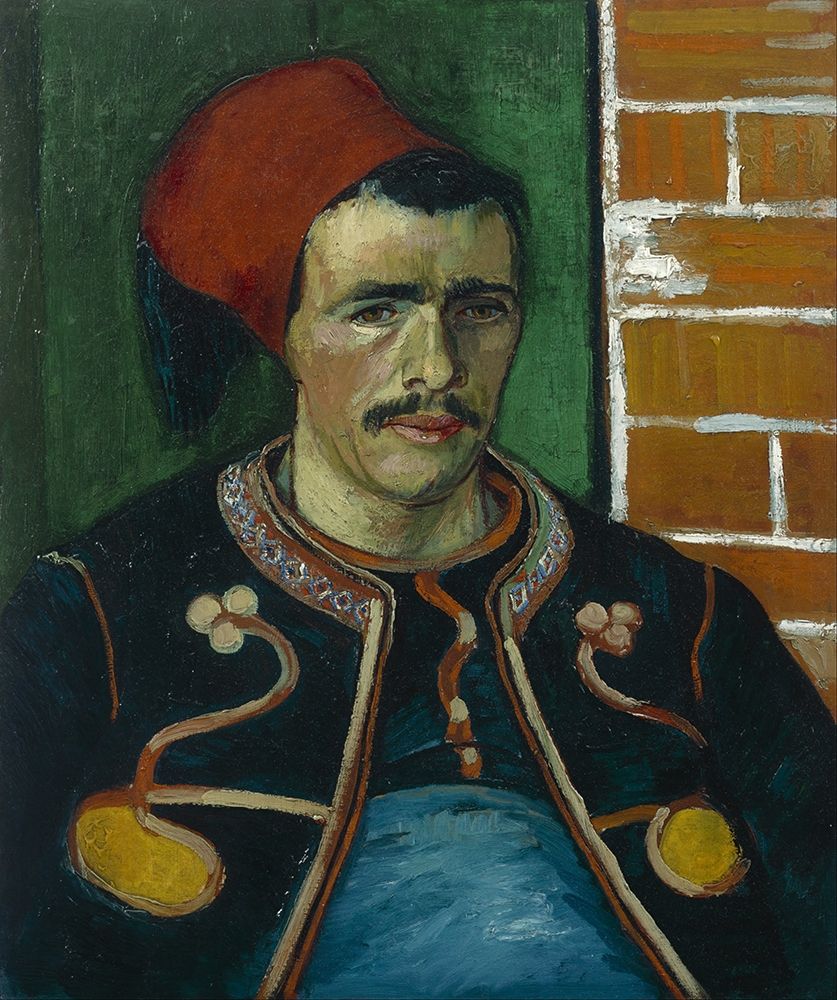 Wall Art Painting id:377393, Name: The Zouave, Artist: van Gogh, Vincent