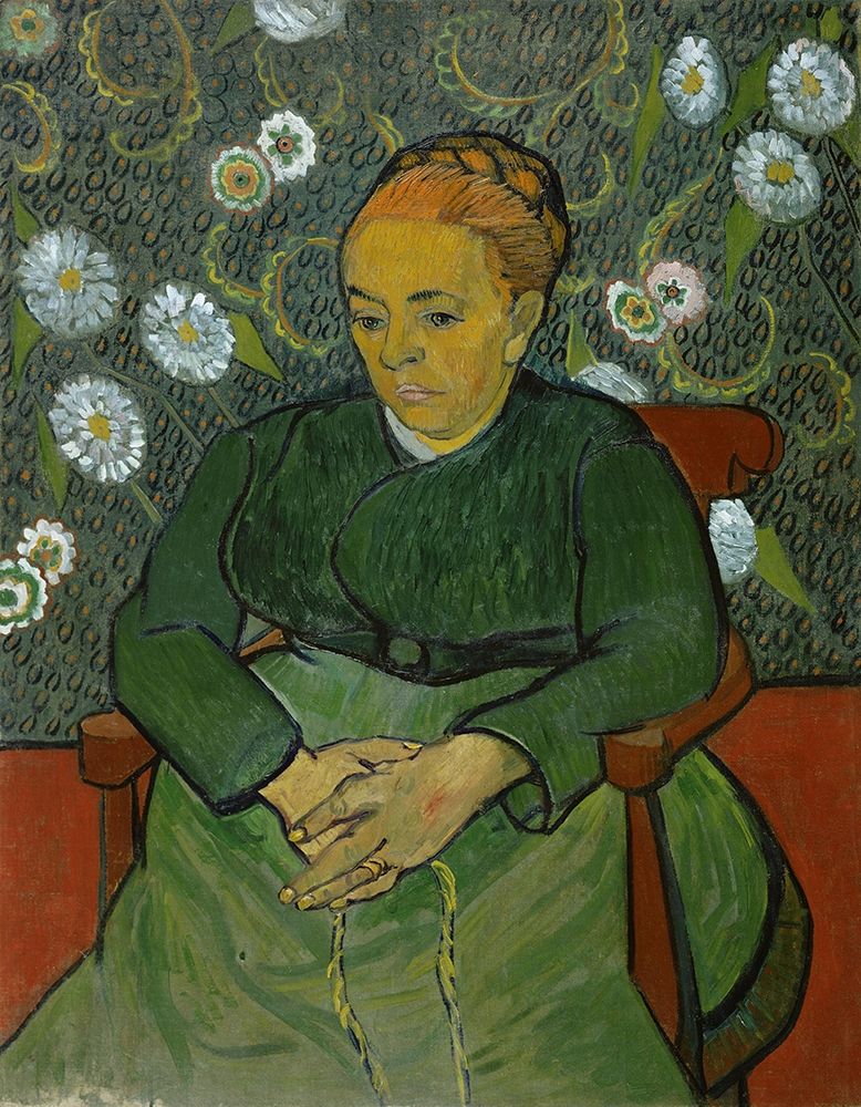 Wall Art Painting id:377466, Name: Portrait of Madame Roulin, Artist: van Gogh, Vincent