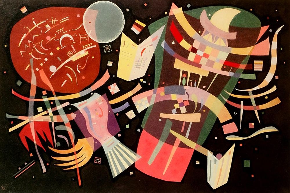 Wall Art Painting id:429388, Name: Composition X 1939, Artist: Kandinsky, Wassily